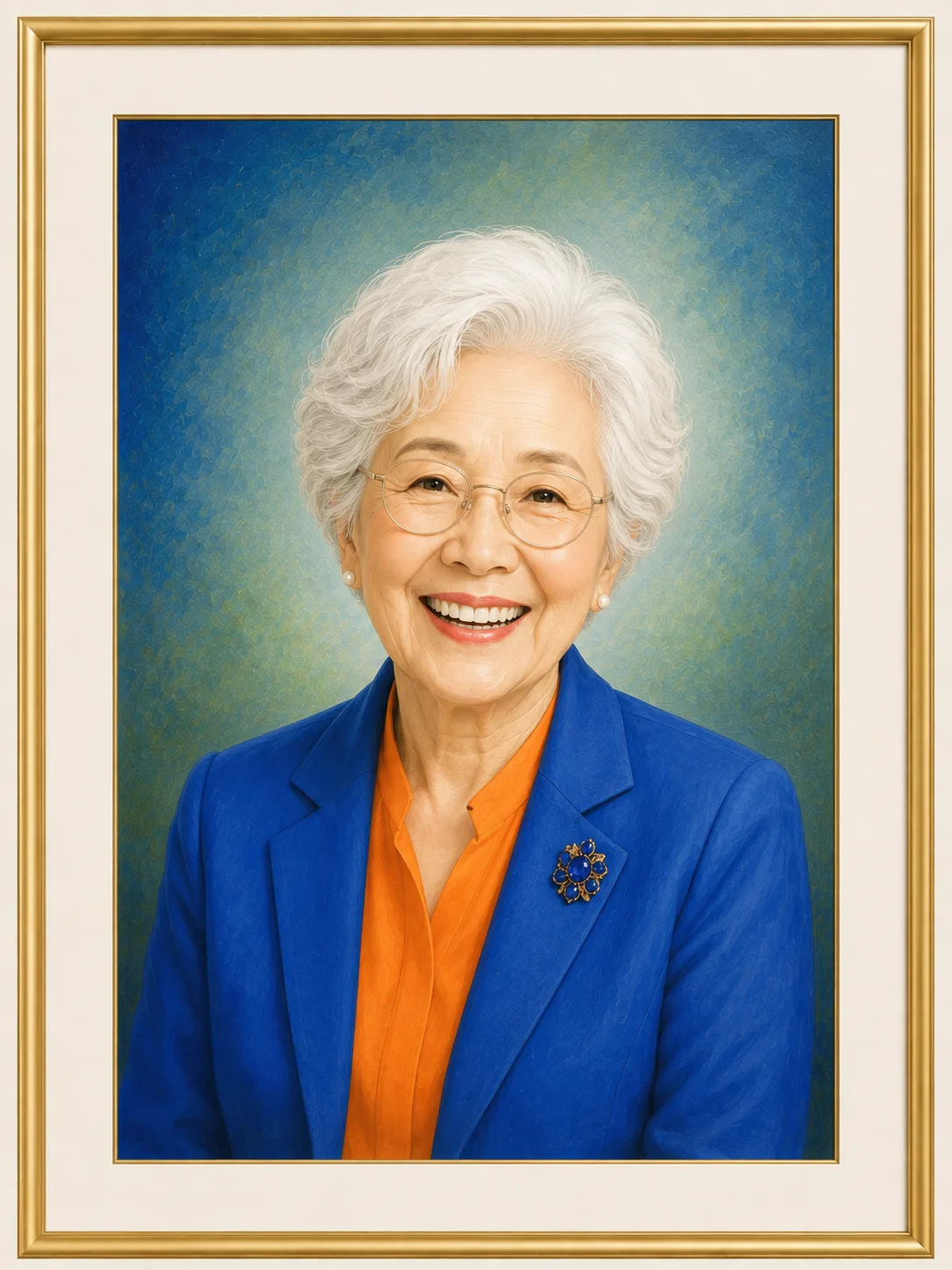 영정그림 — 할머니
