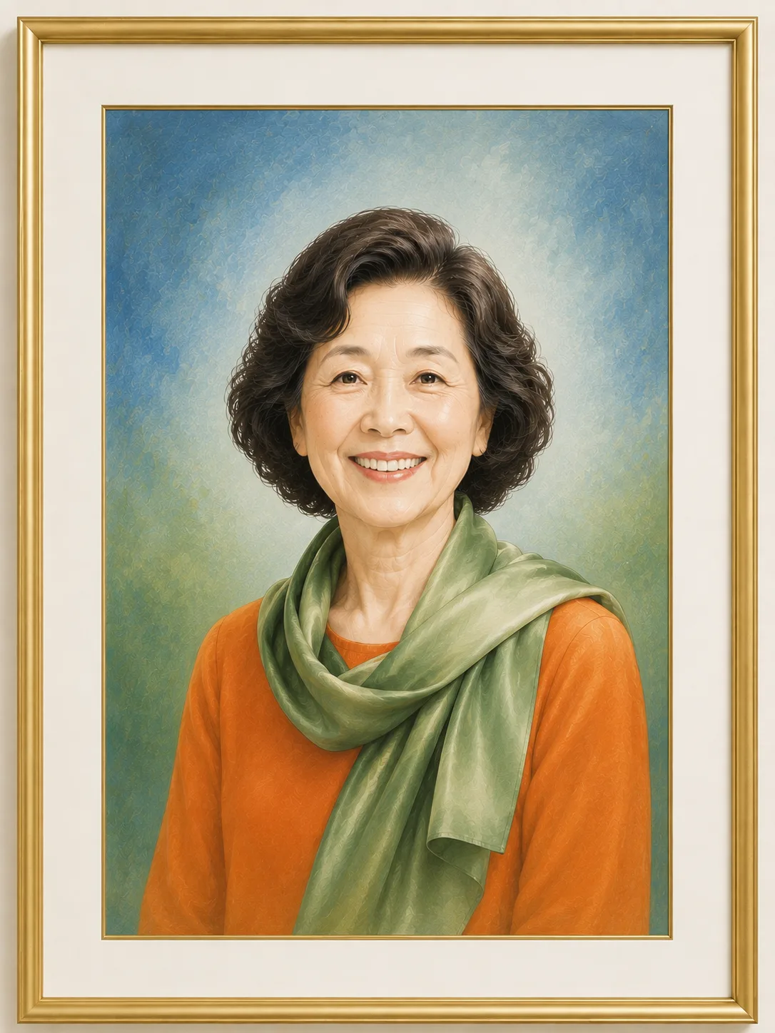 영정그림 샘플